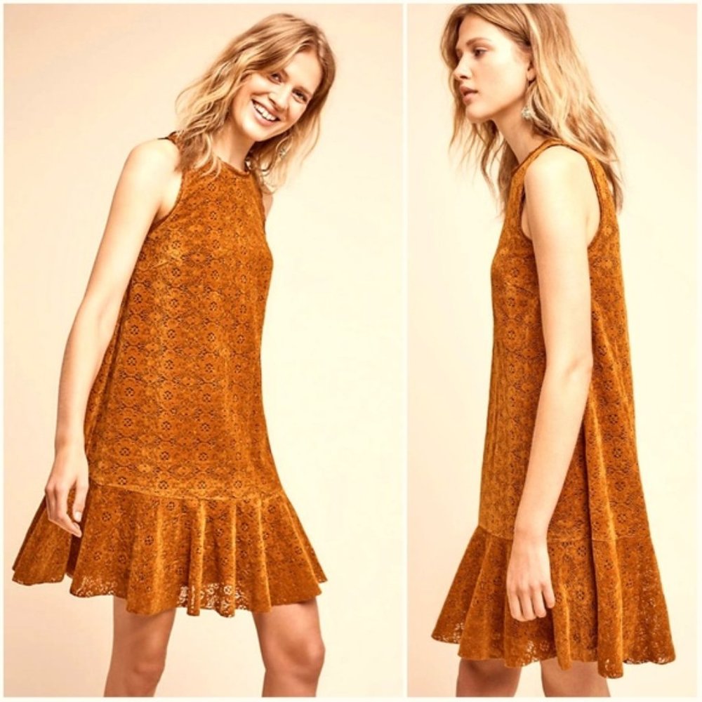 Anthropologie Maeve Amis Lace Dress
